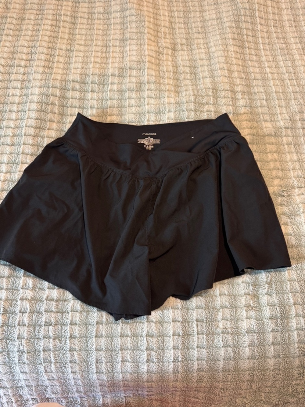 Maurices Black Women's Active shorts